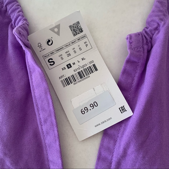 Zara | Denim Jumpsuit | S - Picture 4 of 13